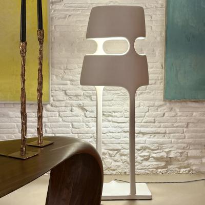 Joel Bartz EFFIGIE Floor lamp sculpture clay and cellulose unique lighting