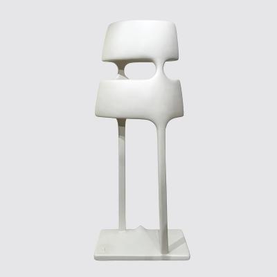 Joel Bartz EFFIGIE Floor lamp sculpture clay and cellulose unique lighting
