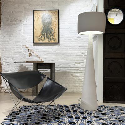 Joel Bartz ORANTE Floor lamp sculpture clay and cellulose unique lighting