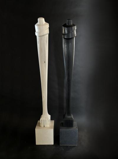 Joel Urruty Embrace Black and White