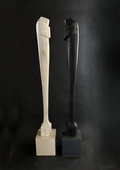 Joel Urruty Embrace Black and White