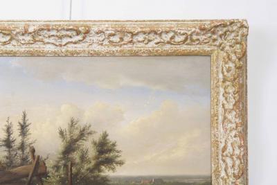 Johan Lodewijk Van Leemputten Countryside Fowl oil on panel c 1868 Johan Lodewijk Van Leemputten