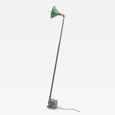 Johan Petter Johansson Old Version Johan Petterson Triplex Lamp with Green Shade Sweden 1930s