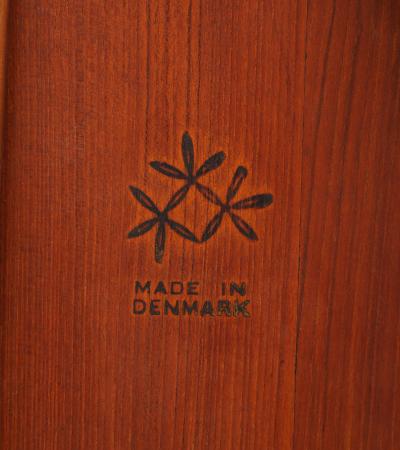 Johannes Aasbjerg Johannes Aasbjerg Triangle Teak Danish Side Tables