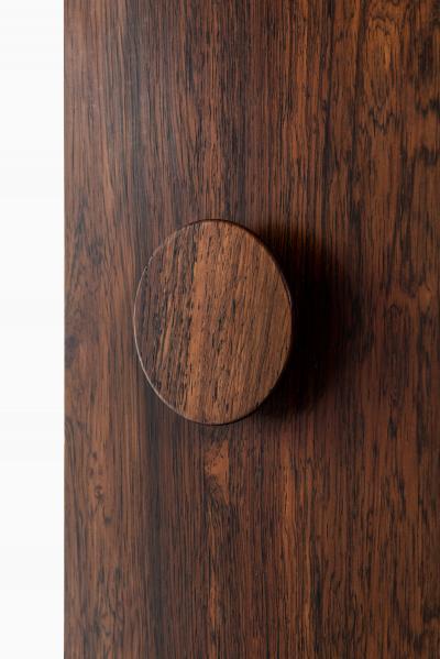 Johannes Andersen Folding Bar Cabinet Produced by Dyrlund