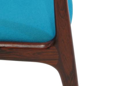 Johannes Andersen Four 4 Johannes Andersen for Uldum Moblefabrik Rosewood Dining Chairs