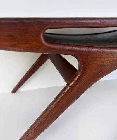 Johannes Andersen Johannes Andersen CFC Silkeb rg Smile Coffee Table 1950s Denmark
