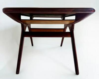 Johannes Andersen Johannes Andersen CFC Silkeb rg Smile Coffee Table 1950s Denmark