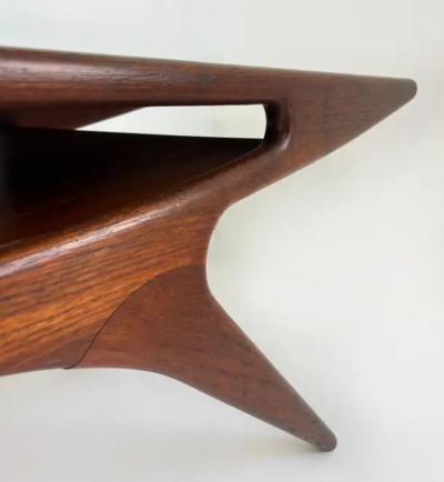Johannes Andersen Johannes Andersen CFC Silkeb rg Smile Coffee Table 1950s Denmark
