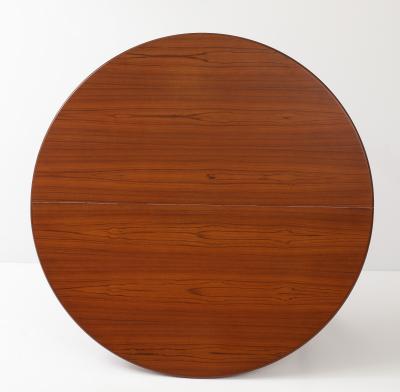 Johannes Andersen Johannes Andersen Danish Teak Dining Table With Two Leaves
