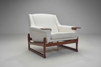 Johannes Andersen Johannes Andersen Excellent Lounge Chair Sweden 1960s