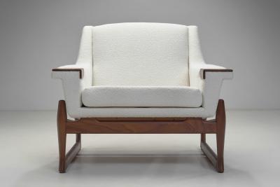 Johannes Andersen Johannes Andersen Excellent Lounge Chair Sweden 1960s