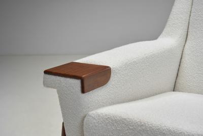 Johannes Andersen Johannes Andersen Excellent Lounge Chair Sweden 1960s