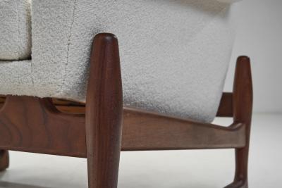 Johannes Andersen Johannes Andersen Excellent Lounge Chair Sweden 1960s