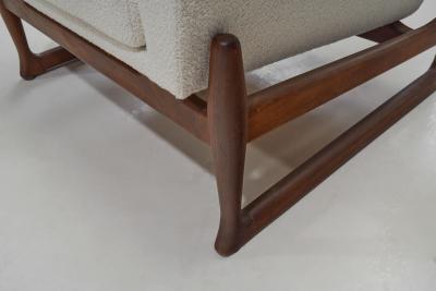 Johannes Andersen Johannes Andersen Excellent Lounge Chair Sweden 1960s