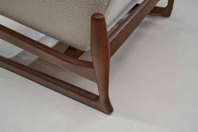 Johannes Andersen Johannes Andersen Excellent Lounge Chair Sweden 1960s