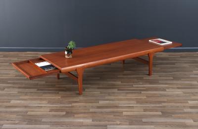Johannes Andersen Johannes Andersen Extending Teak Coffee Table
