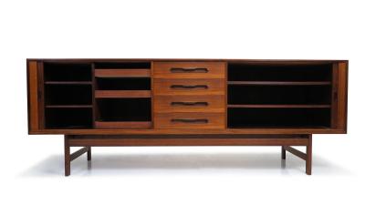 Johannes Andersen Johannes Andersen Mid century Danish Brazilian Rosewood Credenza