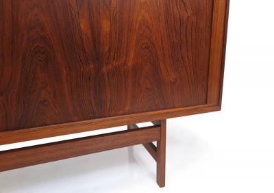 Johannes Andersen Johannes Andersen Mid century Danish Brazilian Rosewood Credenza