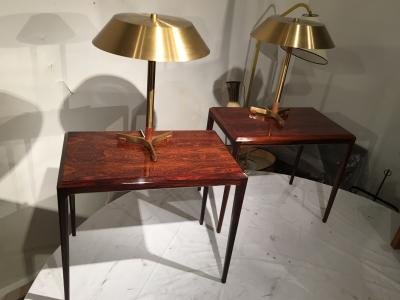 Johannes Andersen Johannes Andersen Pair of Rosewood Side Tables