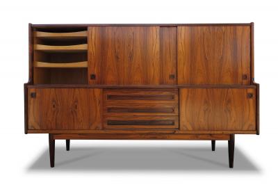 Johannes Andersen Johannes Andersen Rosewood High Sideboard Danish Mid century