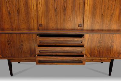 Johannes Andersen Johannes Andersen Rosewood High Sideboard Danish Mid century