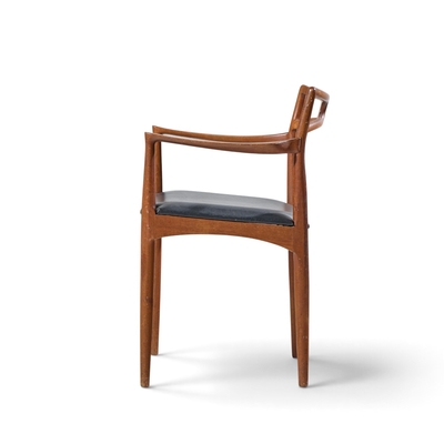 Johannes Andersen Johannes Andersen for Christian Linneberg Model 94 Teak Dining Chairs Set of 4