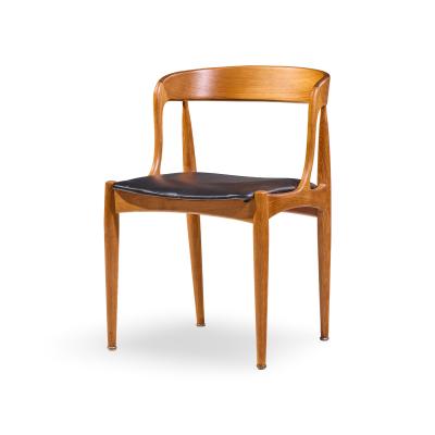 Johannes Andersen Johannes Andersen for Uldum M belfabrik Danish Teak Dining Chairs Set of 6