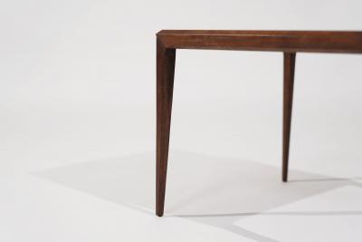Johannes Andersen Large Scale Teak End Tables by Johannes Andersen Denmark C 1950s