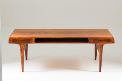 Johannes Andersen Scandinavian Coffee Table Rosewood by Johannes Andersen
