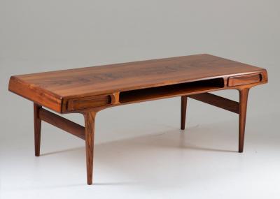 Johannes Andersen Scandinavian Coffee Table Rosewood by Johannes Andersen