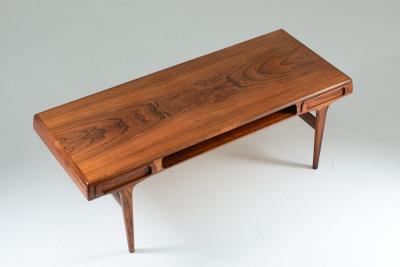 Johannes Andersen Scandinavian Coffee Table Rosewood by Johannes Andersen