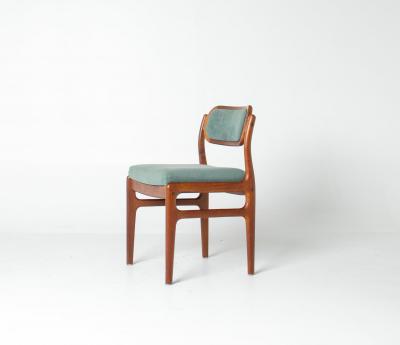 Johannes Andersen Set of Six Johannes Andersen for Uldum M belfabrik Teak Dining Chairs