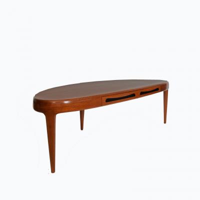 Johannes Andersen Teak Coffee Table by Johannes Andersen Capri for Trensum 