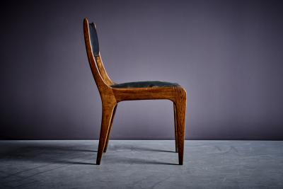 Johannes Krahn Set of 6 Oak Chairs by Johannes Krahn