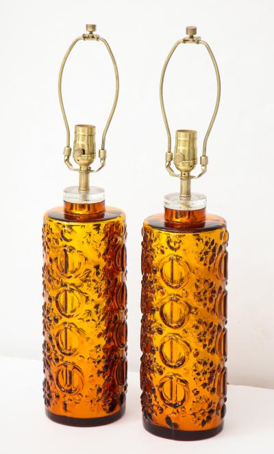 Johansfors Glasbruk Johansfors Gold Mercury Glass Lamps