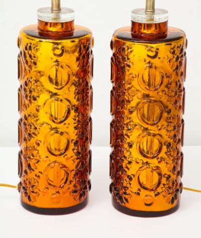 Johansfors Glasbruk Johansfors Gold Mercury Glass Lamps