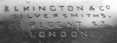 John Aldwinckle Elkington English Victorian Classical Sterling Silver Baby Cup 1880