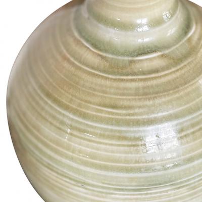 John Andersson Vase with Carved Striae Effect by John Andersson for H gan s