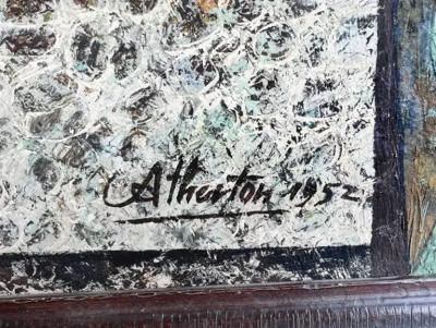 John Atherton Landscape Abstraction Mid Century Twenty Paintings in One