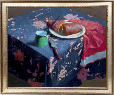 John Bazadona Still Life with Bread