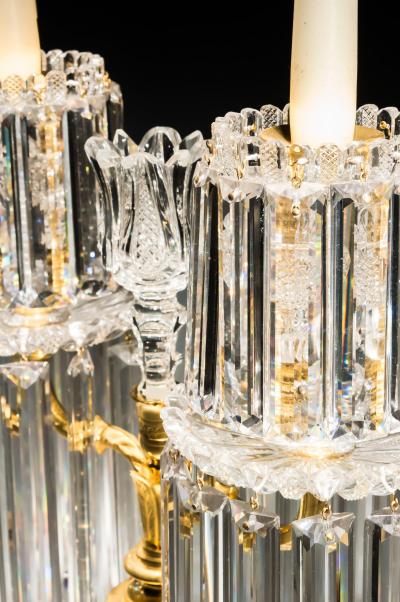 John Blades A FINE PAIR OF REGENCY ORMOLU MOUNTED CANDELABRA BY JOHN BLADES