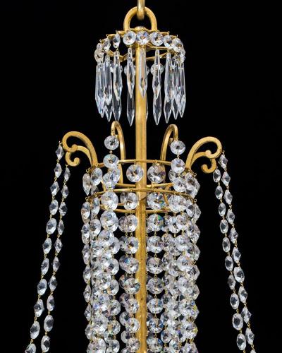 John Blades A FINE REGENCY PERIOD CHANDELIER BY JOHN BLADES