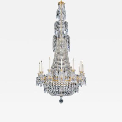 John Blades AN EXCEPTIONALLY LARGE 12 LIGHT REGENCY CHANDELIER ATTRIBUTED TO JOHN BLADES