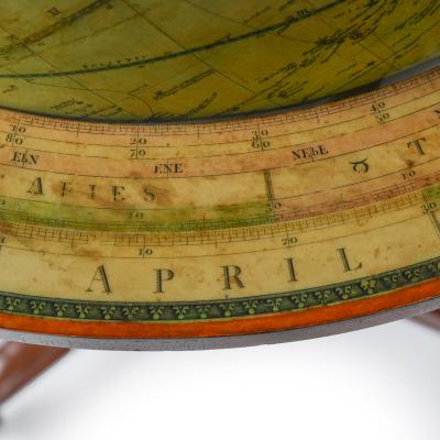 John Cary A Fine Pair of Cary Globes Retailed by Kirk and Mercein of New York c 1816 1820