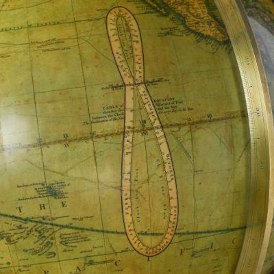 John Cary A Fine Pair of Cary Globes Retailed by Kirk and Mercein of New York c 1816 1820