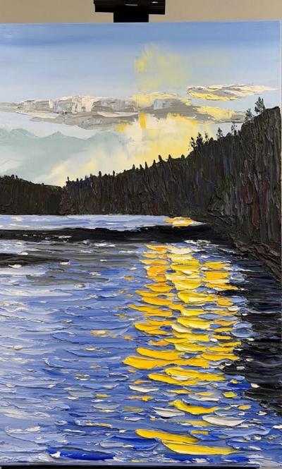 John Clinton dancing sunlight