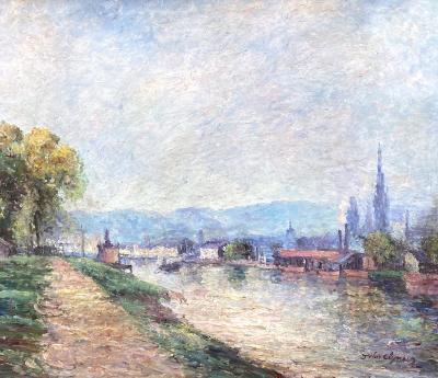 John Clymer Long River View 