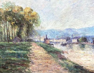 John Clymer Long River View 