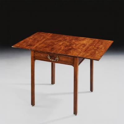 John Cobb A GEORGE III MAHOGANY INLAID PEMBROKE TABLE